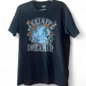 Hollister-co Women's Black Shirt